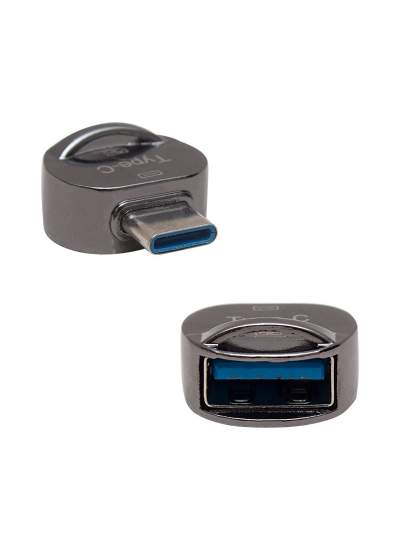 CLZ192 TYPE-C TO USB OTG ÇEVİRİCİ (ALTI OVAL) (4172)