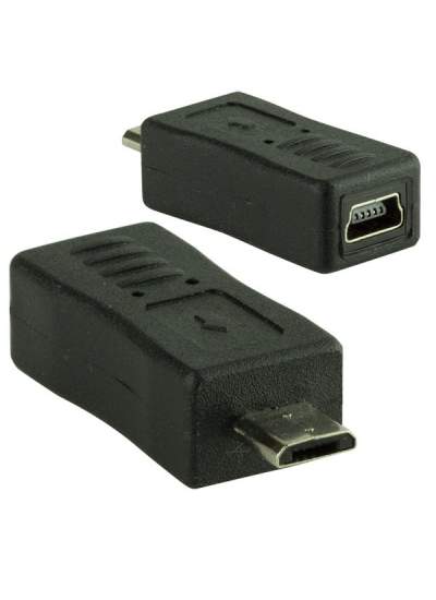 CLZ192 MİCRO USB ERKEK-MİNİ USB DİŞİ ÇEVİRİCİ APARAT (4172)