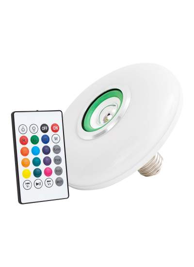 CLZ192 BLUETOOTH HOPARLÖRLÜ KUMANDALI 15 WATT RGB AKILLI LED AMPUL (4172)