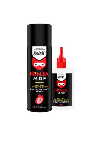 CLZ192 SELSİL NINJA 400ML+100GR HIZLI YAPIŞTIRICI SPREY (4172)