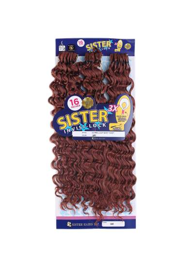 CLZ201  Sister Afro Dalgası Saç / Kızıl Bakır 350