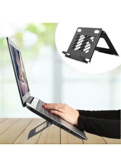 Buffer®  Ayarlanabilir Metal Dizüstü Destek Tabanı Katlanabilir Taşınabilir Laptop Sehpası Standı