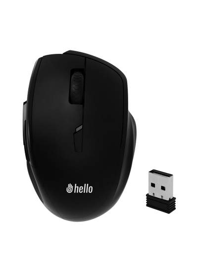 CLZ192 HELLO HL-4701 2.4GHZ 1600DPI ŞARJLI 5D KABLOSUZ OPTİK MOUSE (4172)