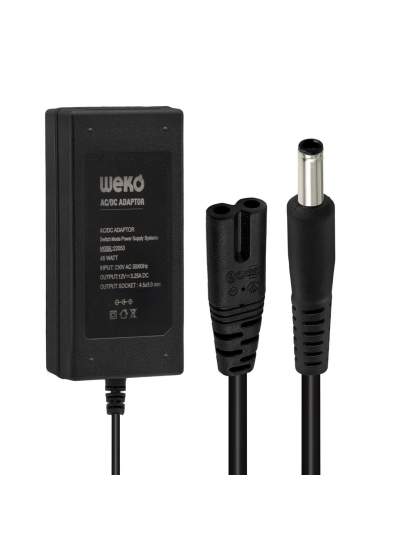 CLZ192 WEKO 12 VOLT 3.25 AMPER 4.5X3.0MM UÇLU NOTEBOOK ADAPTÖR YERLİ ÜRETİM (4172)