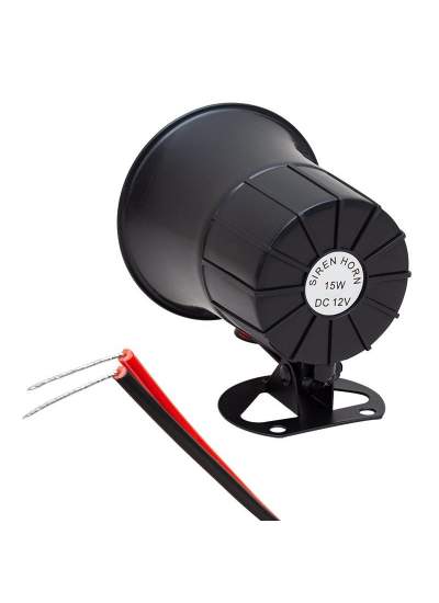 CLZ192 12 VOLT TEK SESLİ SİREN HORN HOPARLÖR (4172)